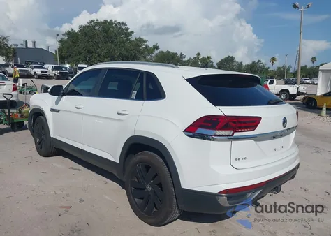 2021 Volkswagen Atlas Cross Sport 3.6L V6 Se W/Technology from USA, damaged, VIN 1V2JE2CA1MC222989